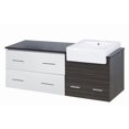 thumbnail image 1 of Imaginations Américaines 60.75 pouces W Vanity Set Gris, 1 of 1