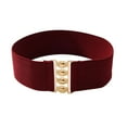 thumbnail image 4 of Clearance & Promo,Metal Buckle High Elasticity, Solid Color Abdominal Belt, Fashion Women's, Elastic Waistband, Sealing Design, Comfortable Fit, For Workout/Exercise, Sports Gear, Workout Belt, 4 of 7