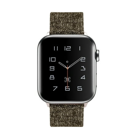 Watch Straps For Men Moretek for Apple Watch Band Straps, Soft Woven Men Women Accessories Replacement Wristband for Apple iWatch 38mm, 40mm, 42mm, 44mm, Series 4 3 2 1,Sport, Edition (Gray, 38/40) ()