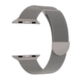 thumbnail image 2 of Magnetic Milanese Loop - Compatible with Apple Watch Bands 42mm 44mm 45mm 49mm Women Men,Stainless Steel Mesh Metal Strap for iWatch Bands Series 9 8 7 6 5 4 3,SE 2nd Generation, Gray, 2 of 2