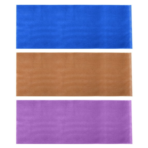 huanledash 3Pcs Bath Sponge Quick Drying Exfoliating African Long Net Bath Sponge Back Scrubber Daily Use