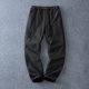 thumbnail image 1 of Ceisia Men Solid Color Multi Pocket Work Pants Warm Casual All Gift Occasion Long Trousers, 1 of 8