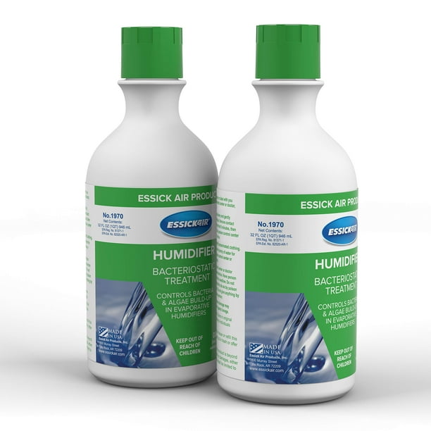 Humidificador Essick Air 1970-2 con 2 cuartos de galón bacteriostático x2