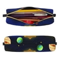 thumbnail image 2 of Fotbe Solar System Estuche para Lápices de Cuero con Estampado, Estuche con Cremallera Resistente, Organizador Compacto y Elegante para Papelería, 2 of 7