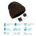 thumbnail image 6 of FNNMNNR Bluetooth Beanie for Men Women  Bluetooth Hat Winter Beanie with Headphones  Knit Beanie Cap with Headset Microphone, 6 of 7