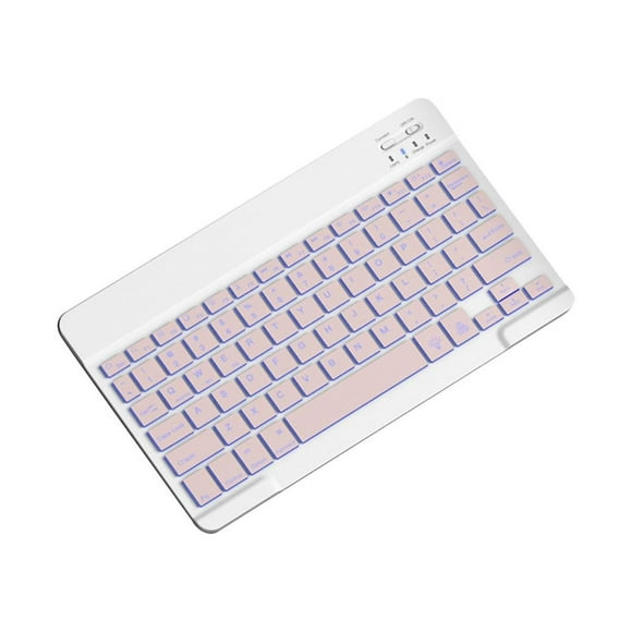 10inch Backlit Keyboard Bluetooth Protable Mini Mute Keyboard For Cell Phones Tablets And Laptops Wireless Keyboard G