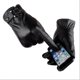 thumbnail image 2 of Homme en Cuir Gant, Hiver Chauds Mitaines Tactile Cachemire Doublure Gants pour Conduite, Textos, Moto, Noir, 2 of 5