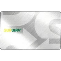 Subway $25 Gift Card