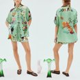 thumbnail image 2 of 2026 New Casual Two-Piece Set: Printed Shirt + Shorts, 2 of 5