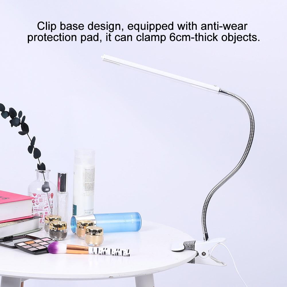 flexible led lamp with clip base