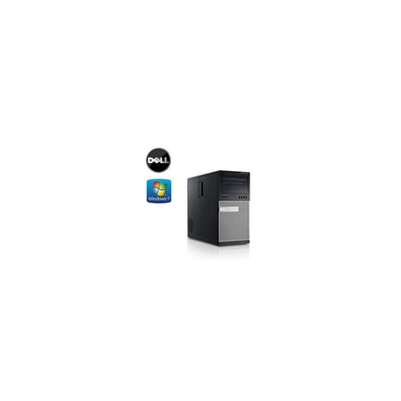 Dell Optiplex 980 Tower Computer Intel Core i5 3.1 GHz CPU 8GB DDR2 Memory 1TB Hard Drive WiFi DVD/CD-RW Windows 7 Pro 64-Bit -USED with FREE 3 Year Warranty provided by CPS.
