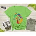 thumbnail image 3 of Cool Horse Pony Lover Gift Shirt For Men Women Kids Girls Boys Aesthetic Horse Lover Gift Ideas Tshirt Graphic Horse Head Silhouette T-shirt, 3 of 6
