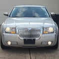 thumbnail image 2 of Spec-D Tuning Vertical Grill Front Grille Compatible with 2005-2010 Chrysler 300 300C, 2 of 5