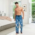 thumbnail image 6 of Magical Glowing Butterflies Men's Pajama Pants Lightweight Sleepwear Bottom Lounge Pants, 6 of 6