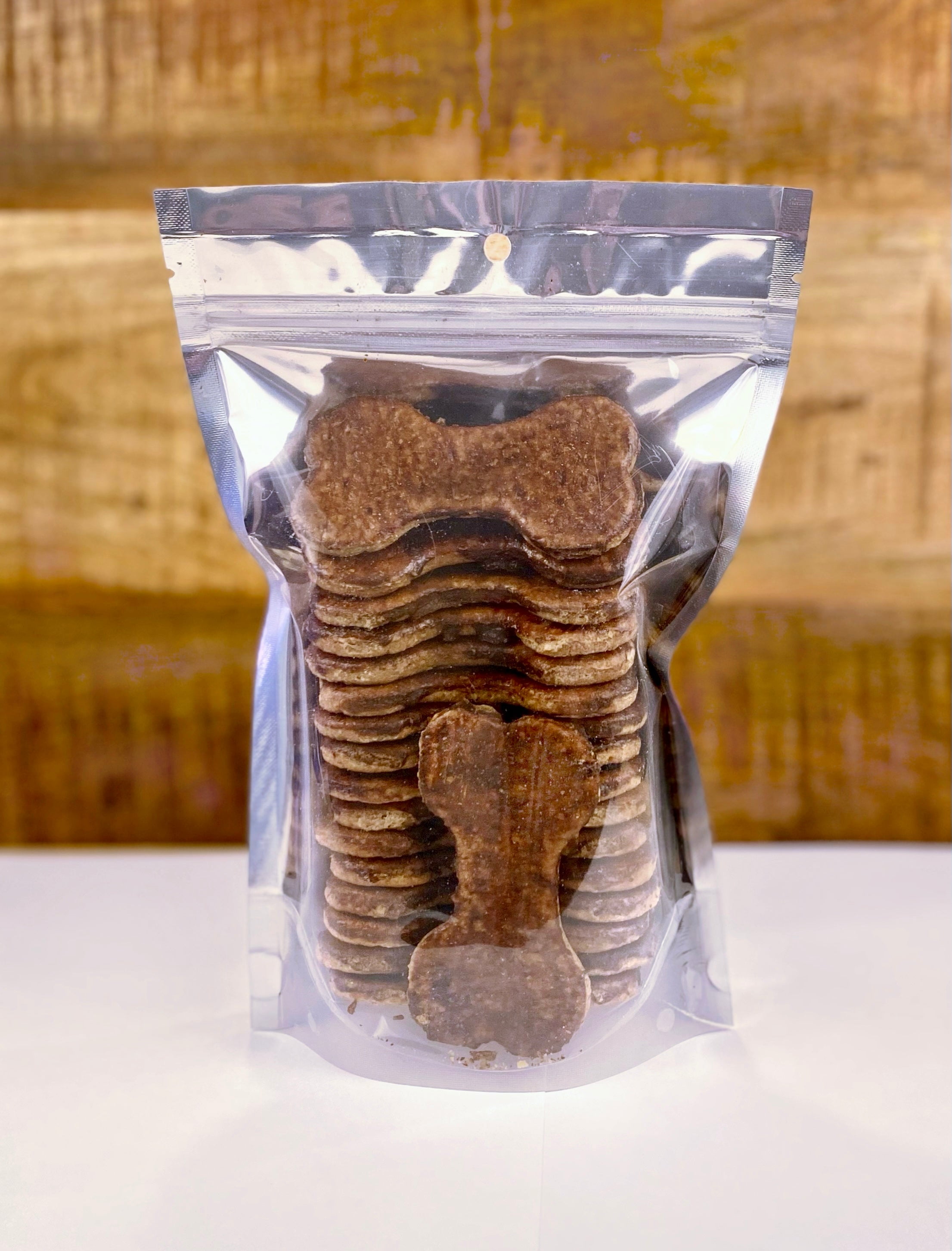 Smackin' Snax Chicken Liver Dog Treats Basted EXTRA LIVER Bones 10oz