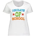 thumbnail image 3 of Inktastic 100 Days Of School Women's Plus Size T-Shirt, 3 of 5