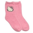 thumbnail image 5 of Hello Kitty Women's Cozy Crew Socks with Faux Fur Patch, 2-Pack, Size 4-10, 5 of 9