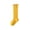 ZA-Yellow-boys girls soccer socks, variant on MKOSPLRT Baby Girls Knee High Socks Toddler Bow Ruffle Mesh Long Stockings Newborn Infant Cotton Thin Socks Spring Summer 0-3Y