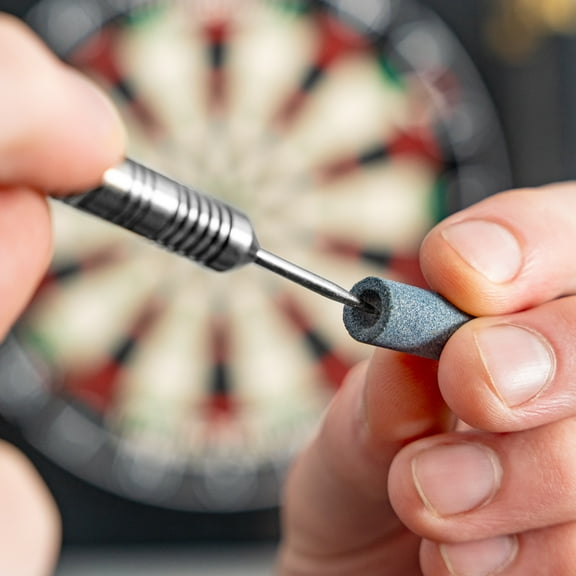 PINPOINT Darts Sharpener – Compact & Lightweight - Precision Stone for Maintaining Dart Points
