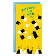 Hallmark Money Holder Graduation Greeting Card (Hats off to You)