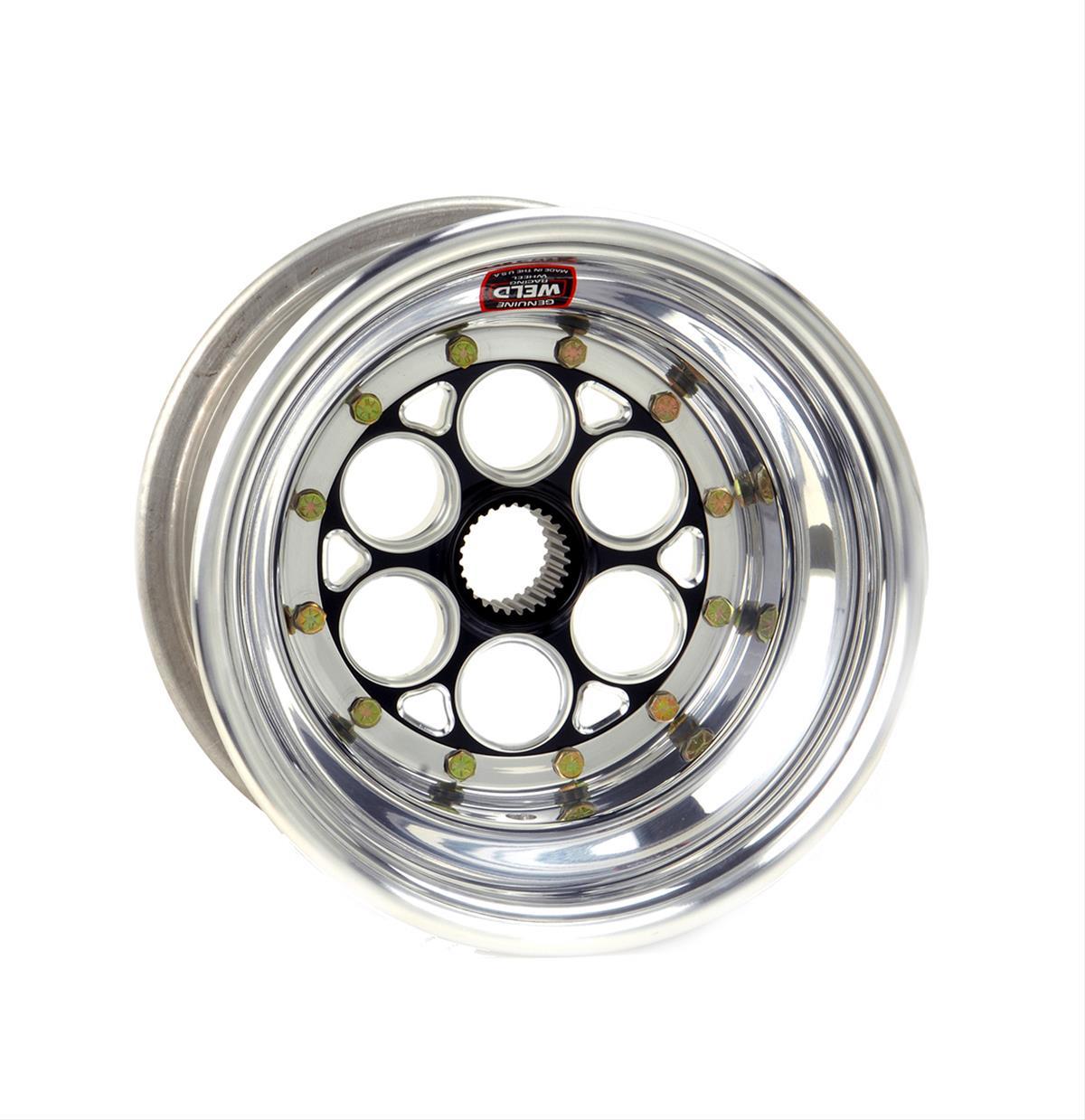 Weld Racing 15x15 Blk Magnum Sprint Wheel 6in BS - DB