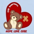 thumbnail image 2 of CafePress - Hope. Love. Cure. For CHD Awareness Infant Bodysui - Baby Light Bodysuit, Size Newborn - 24 Months, 2 of 4