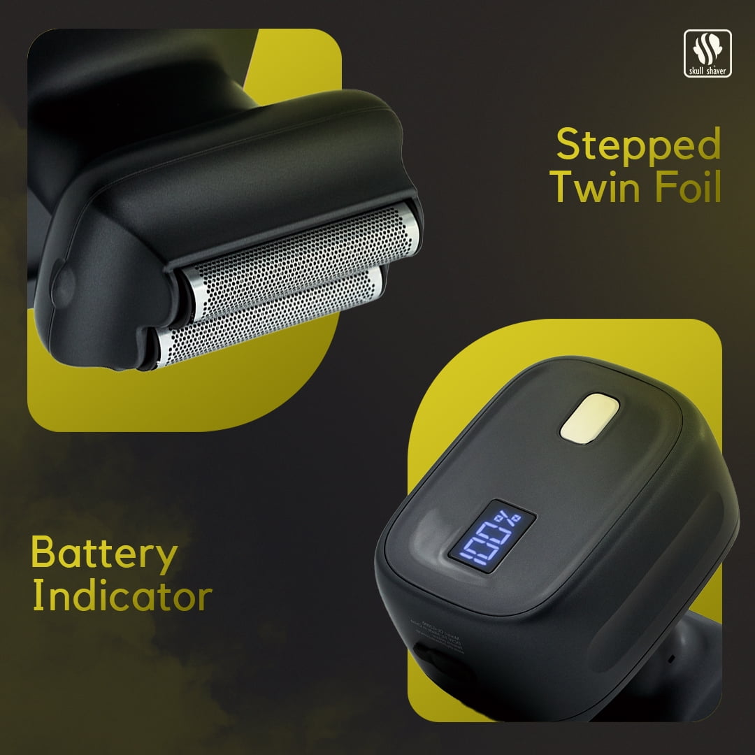 One Lion Gold PRO Foil shaver | Two foil options: Standard and Sensitive included | Verified Seller – Skull Shaver | Refrain From Other Listed Resellers