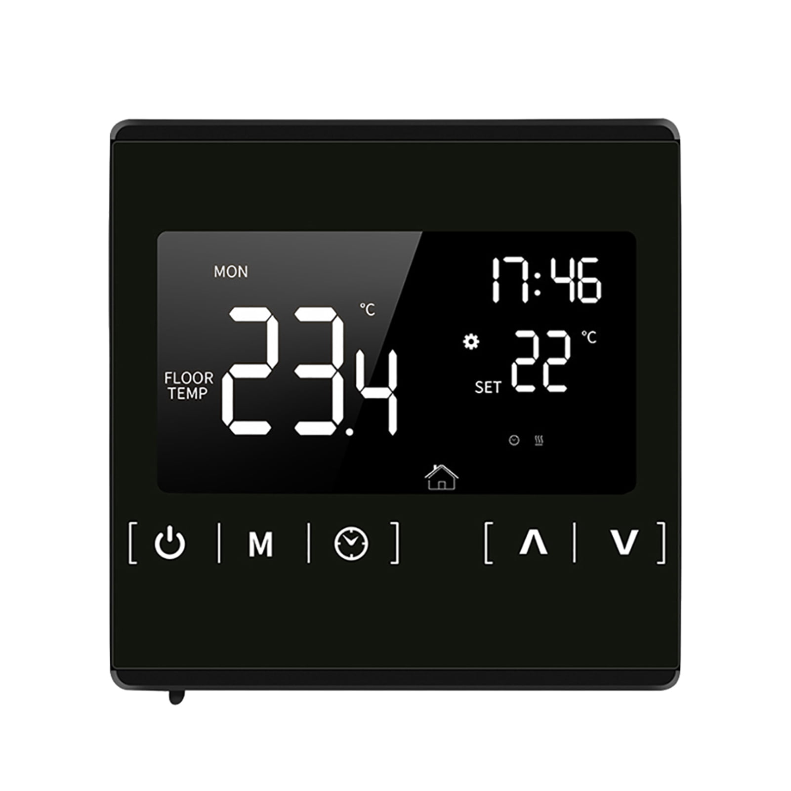 Thermostat Heating Programmable Screen Touch Floor Touchscreen Heat Temperature