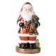 thumbnail image 1 of Estatua de Papá Noel, escultura decorativa, recuerdo de fiesta, manualidades, figura de resina para Sosteniendo un osito de peluche, 1 of 9