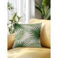 thumbnail image 2 of Outdoor Pillows Waterproof, Summer Leaves Bedding Throw Pillows with Insert for Couch Sofa Bed, Rustic Tropical Palm Leaf Plants Branches 16x16 Inch Pillowcases Decorative Patio Pillow Set of 1, 2 of 8
