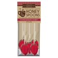 thumbnail image 3 of Melville Candy Hard Candy Pomegranate Honey Spoons Lollipop On Wooden Ball Sticks, 5 Count Bag, 3 of 3
