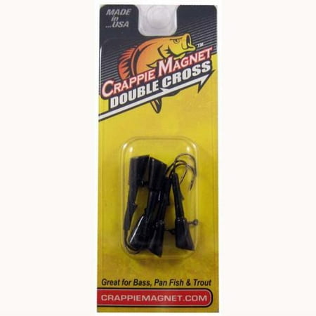 - Leland Crappie Magnet Replacement Heads 5ct 1/16oz Black