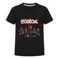 thumbnail image 1 of Playera Infantil de Roblox para Niño, Camiseta de Algodón con Personajes del Juego, Estilo Gamer Casual, Verano, Manga Corta, Ropa Cómoda para Regalo de Cumpleaños, 1 of 4