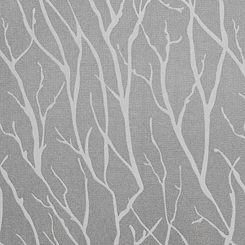 Exclusive Home Forest Hill Patio Room Darkening Blackout Grommet Top Patio Curtain Panel, 108"x96", Dove Grey