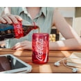 thumbnail image 3 of Vaso de cristal plateado con forma de lata de Coca-Cola Buffalo, 300 ml, 3 of 8