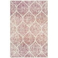 thumbnail image 5 of SAFAVIEH Madison Leighton Geometric Area Rug, Cream/Fuchsia, 2'3" x 4', 5 of 11