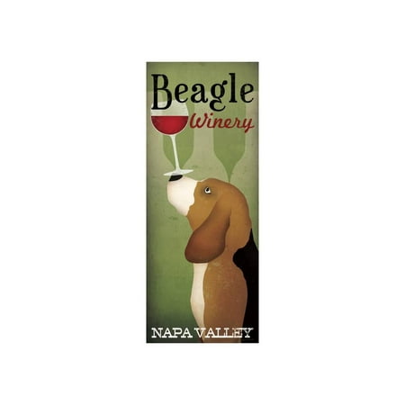 Beagle Winery - Napa Valley Print Wall Art By Ryan (Best Small Wineries In Napa)