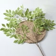thumbnail image 6 of Artificial Ficus Stems Faux Green Stems Ficus Branches Leaf Stem Fake Green Bushes Shrubs Ficus Twig Stems for Vase Filler Home Wedding Office Decor, 6 of 7