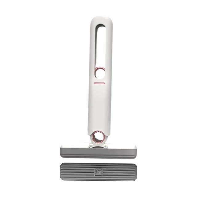 Mini fregona Plegable Lavable Baoblaze con cabezal de repuesto