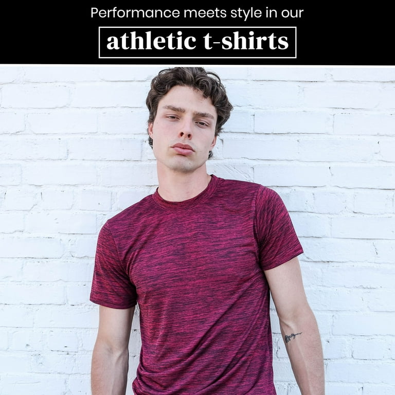 SPXTREME Men's Athletic Performance Dry-Fit Crewneck T SPXTREME Men's Athletic Performance Dry-Fit Crewneck T