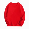 thumbnail image 4 of UAYOTSE Little Boys Plain Solid Long Sleeve Tees Kids Lightweight Casual Crew Neck Base Shirts,Sizes 9-10 Years, 4 of 4