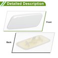 thumbnail image 5 of Front Left Side Bumper Headlight Washer Nozzle Cover Cap for Toyota Prado 2012-2015 White Bumper Trim Nozzle Cover 1 Pc, 5 of 7