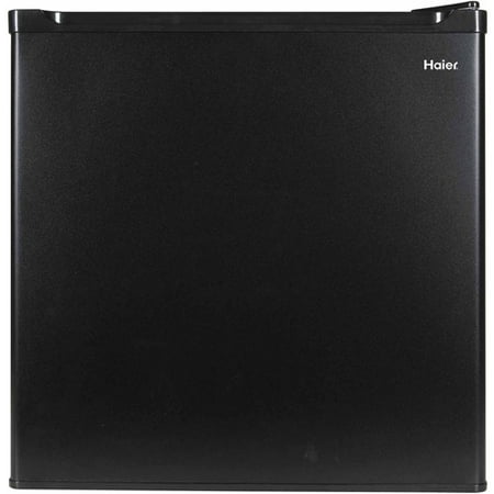 Haier 1.7 cu ft single door compact refrigerator, Black
