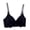 Black, variant on YUTK Womens Bras Comfortable - Women's Solid Color Seamless Underwear without Steel Rims Detachable Chest Sagging Wave Pattern Bra Pink Xl