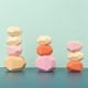 thumbnail image 4 of 72 piedras apilables ligeras Montessori para niños, juguete de equilibrio para bebés. 46 piezas, 4 of 9