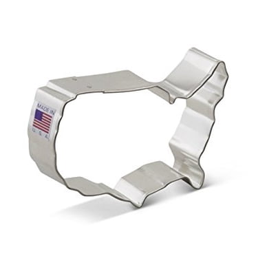 Bicycle Cookie Cutter – Made In USA By Ann Clark, Fun Shape For Baking Cookies, Fondant & Crafts