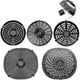 thumbnail image 2 of Air Fryer Rubbers Bumpers Fit Power Air Fryer Crisper Plate Air Fryer Replac Protective Covers For, 2 of 4