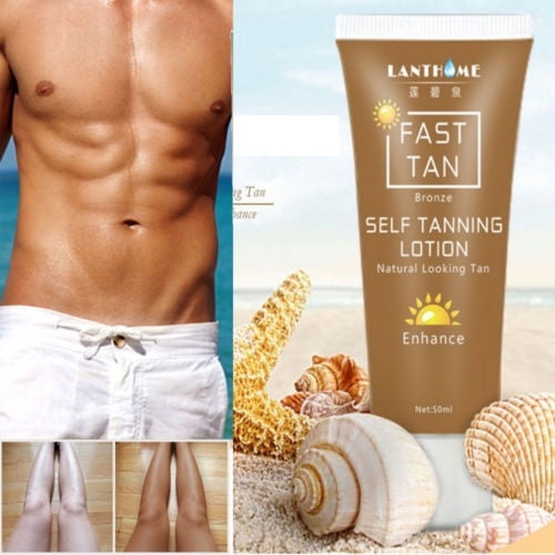 Sunless Self Tanning Lotion Bronze Fast Tinted Body Skin Natural Tan