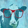 thumbnail image 2 of Phillip, Jamie 12x12 Gold Ornate Wood Framed with Double Matting Museum Art Print Titled - Daisy Cow 2, 2 of 4