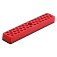 thumbnail image 4 of Soporte para puntas hexagonales de 1/4" (7 x 1,2 pulgadas) para taladros y fresadoras. Accesorio robusto y versátil con base de 43 ranuras. Rojo, 4 of 8